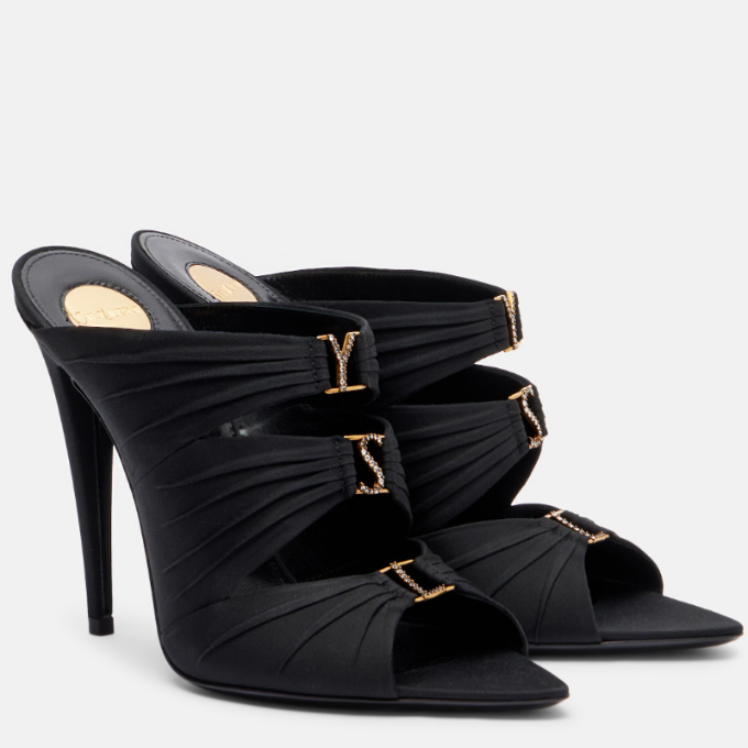 Saint Laurent Emilie Mules 110